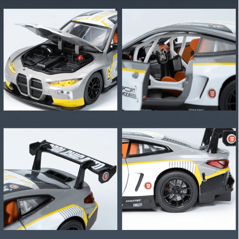 1/24 Scale BMW M4 GT3 Die-cast Model Car | Premium Alloy | KAIKAMFUNG