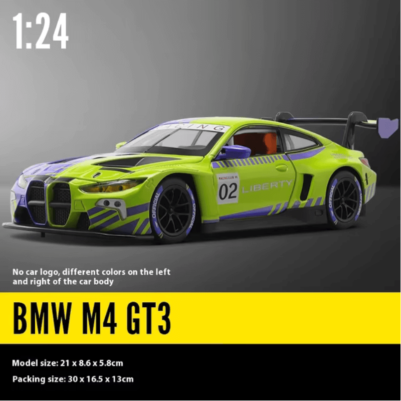 1/24 Scale BMW M4 GT3 Die-cast Model Car | Premium Alloy | KAIKAMFUNG