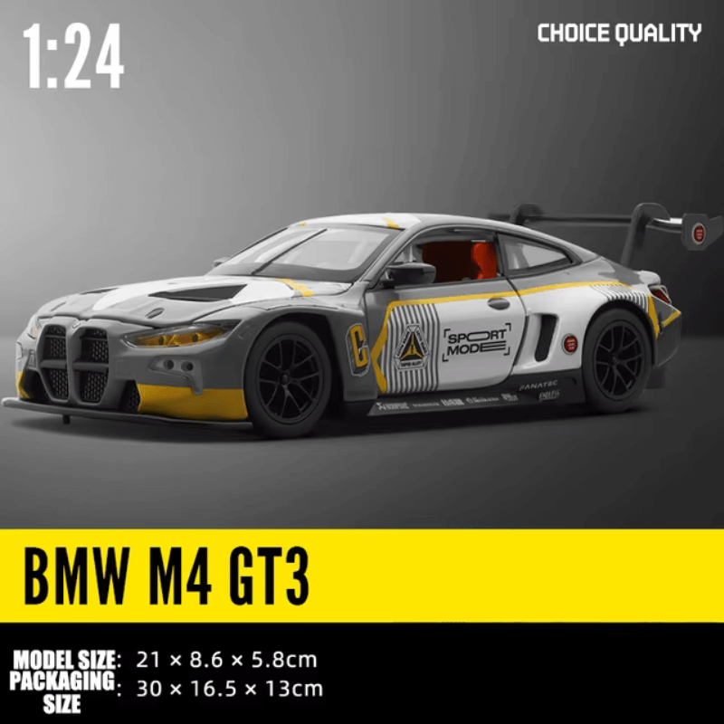 1/24 Scale BMW M4 GT3 Die-cast Model Car | Premium Alloy | KAIKAMFUNG