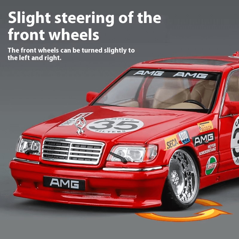 1/24 Scale Mercedes Benz S-Class W140 Die-cas... | Premium Alloy | KAIKAMFUNG