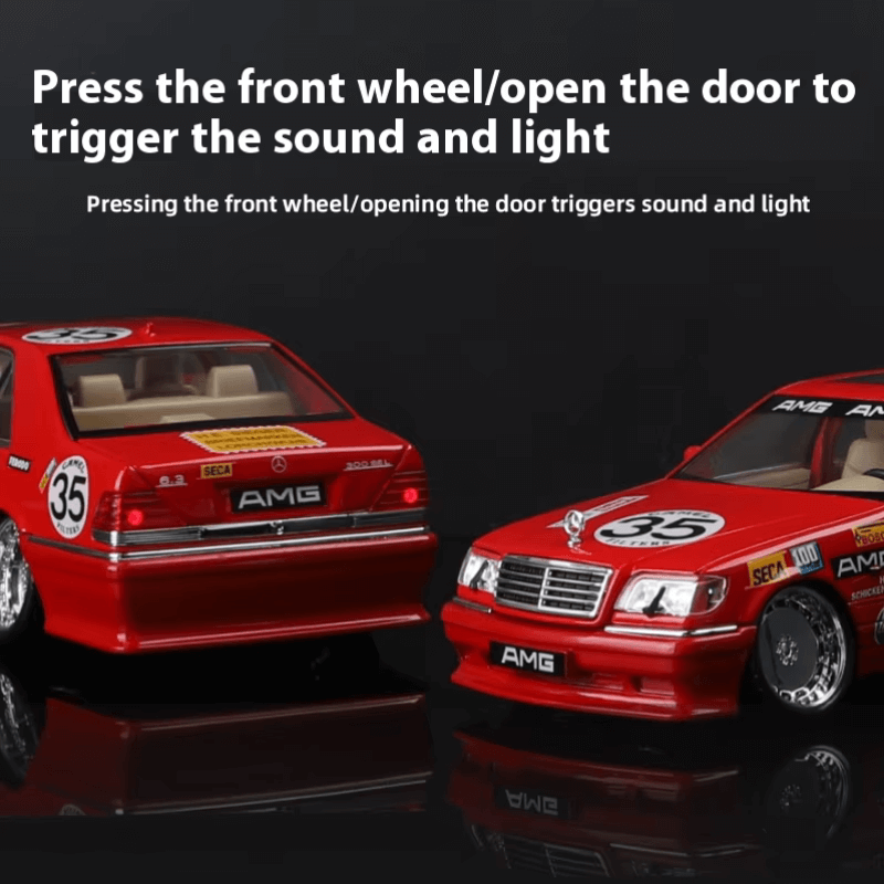 1/24 Scale Mercedes Benz S-Class W140 Die-cas... | Premium Alloy | KAIKAMFUNG