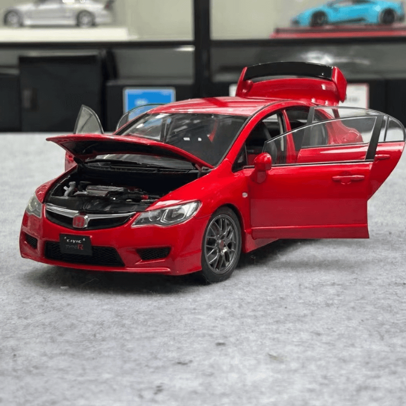 1/18 Scale Honda Civic Type-r FD2 Die-cast Mo... | Premium Alloy | KAIKAMFUNG