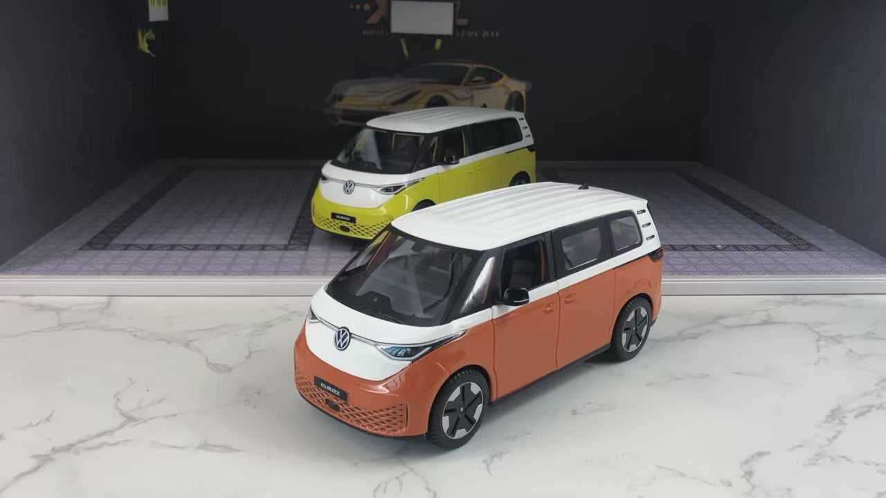 1:24 Simulation 2023 Volkswagen ID. Buzz Alloy Car Model | Premium Alloy Die-cast Model | KAIKAMFUNG